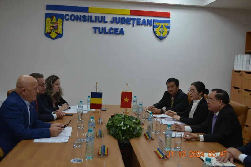 10 ani de la semnarea acordului de parteneriat dintre două regiuni, din România și Vietnam