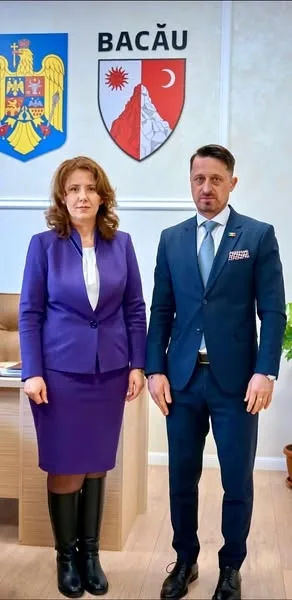 Consulul General al Republicii Moldova la Iași, vizită în Bacău