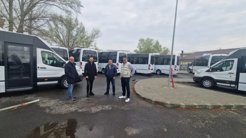 Microbuze electrice pentru elevi în Ialomița!