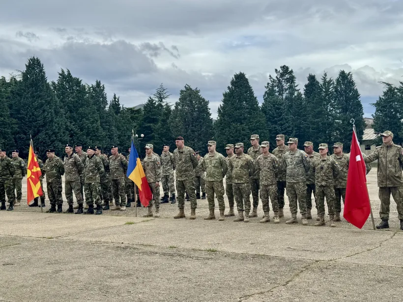 Exercițiu al Brigăzii din Europa de Sud-Est în Macedonia de Nord