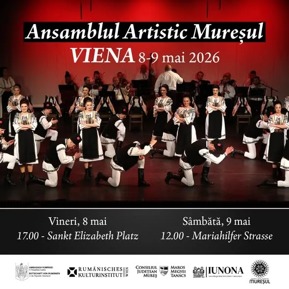 Mureșul, reprezentat la Viena, de Ziua Euopei