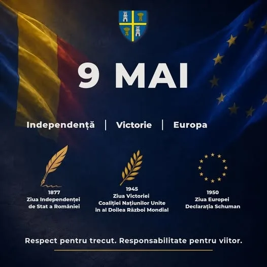 9 Mai este o zi care vorbește despre identitate, sacrificiu și destinul unei națiuni