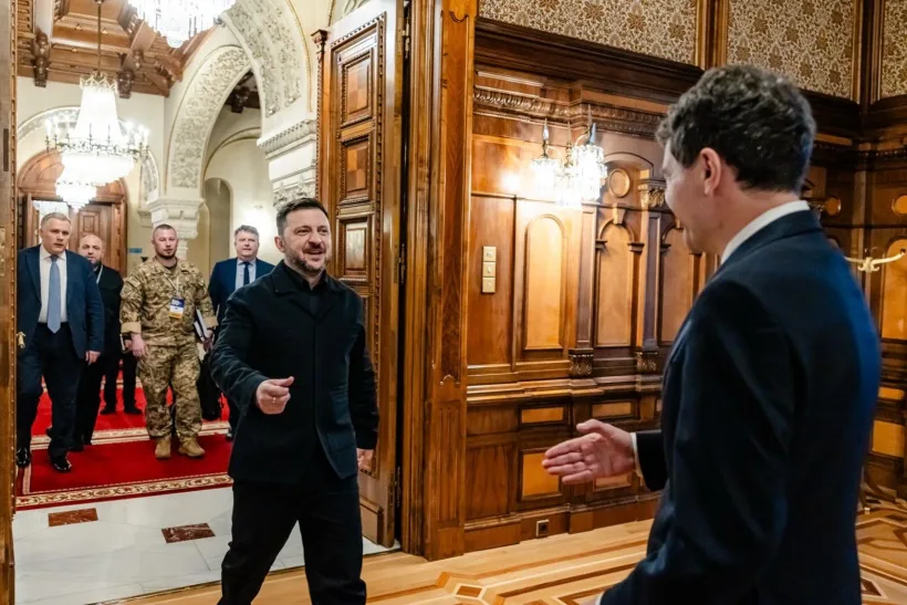 Nicușor Dan și Volodimir Zelenski, discuții la Cotroceni despre securitate, drone și noul Parteneriat Strategic