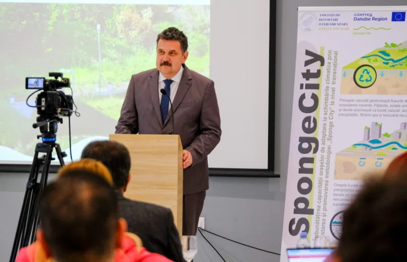 Proiectul european SPONGECITY s-a încheiat la Satu Mare