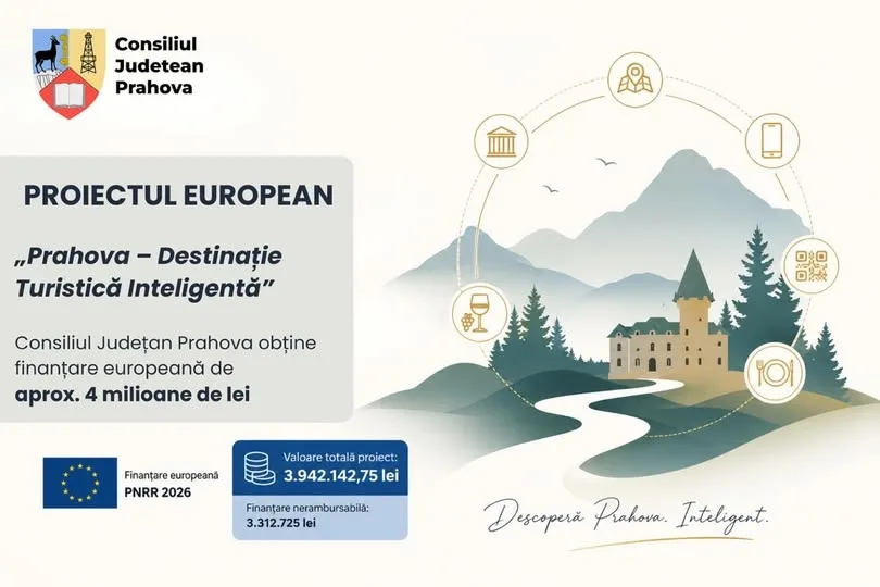 Prahova devine Destinație Turistică Inteligentă