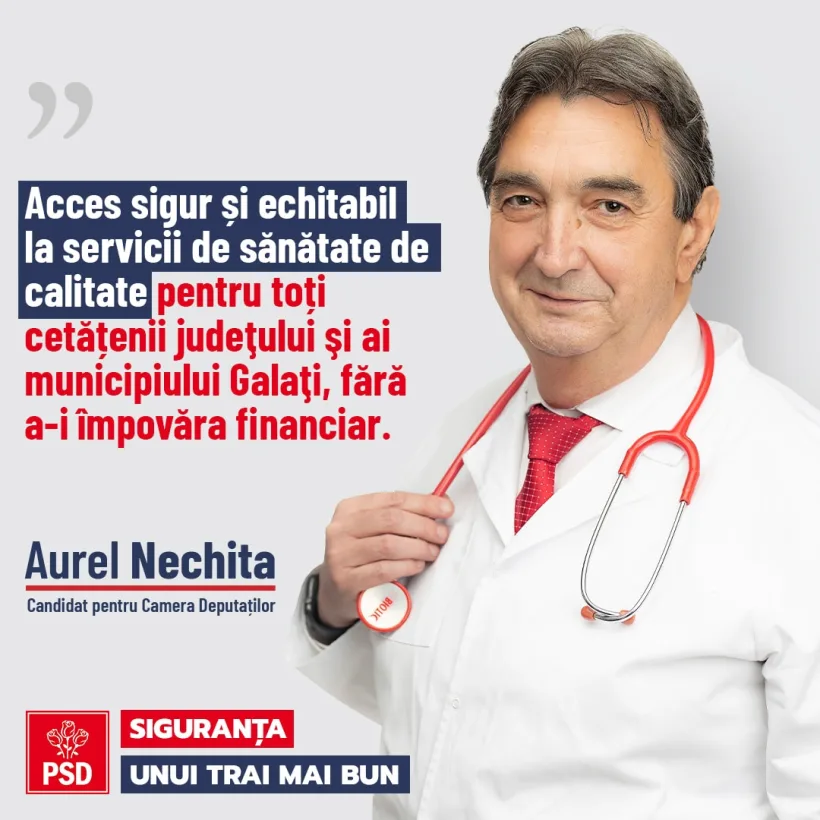 Aurel Nechita: "A pune la dispoziţia oamenilor centre comunitare medicale de permanenţă este unul dintre visele pe care le-am pus DEJA în practică"