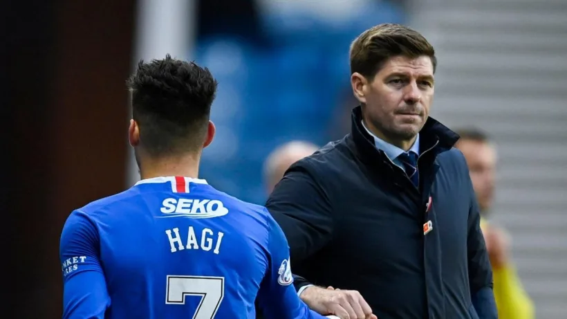 Steven Gerrard, antrenor Glasgow Rangers: „Suntem foarte fericiţi pentru evoluţiile lui Hagi, îl forţăm să dea mai mult şi poate oferi mai mult”