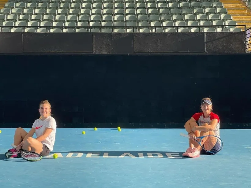 Halep, Begu şi Buzărnescu au fost eliminate în proba de dublu de la AO