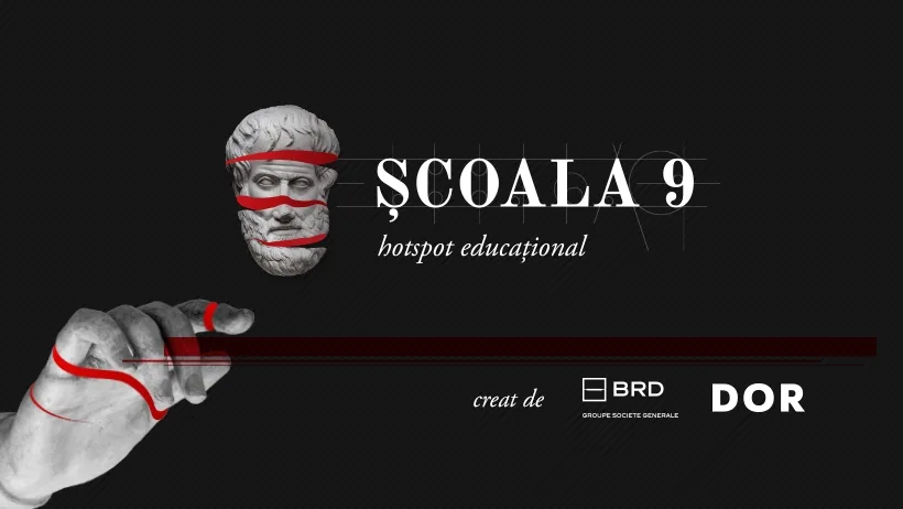 Publicația “Decât o Revistă” iese din proiectul editorial Școala9, realizat cu BRD