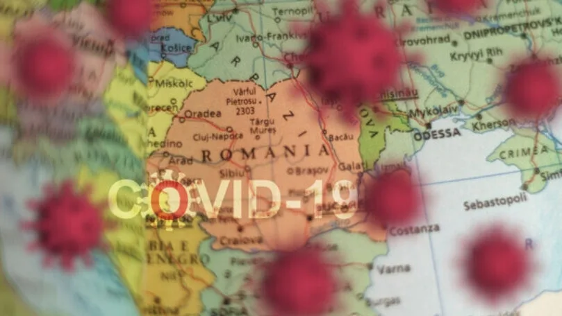Harta actuală a României ... în pandemie