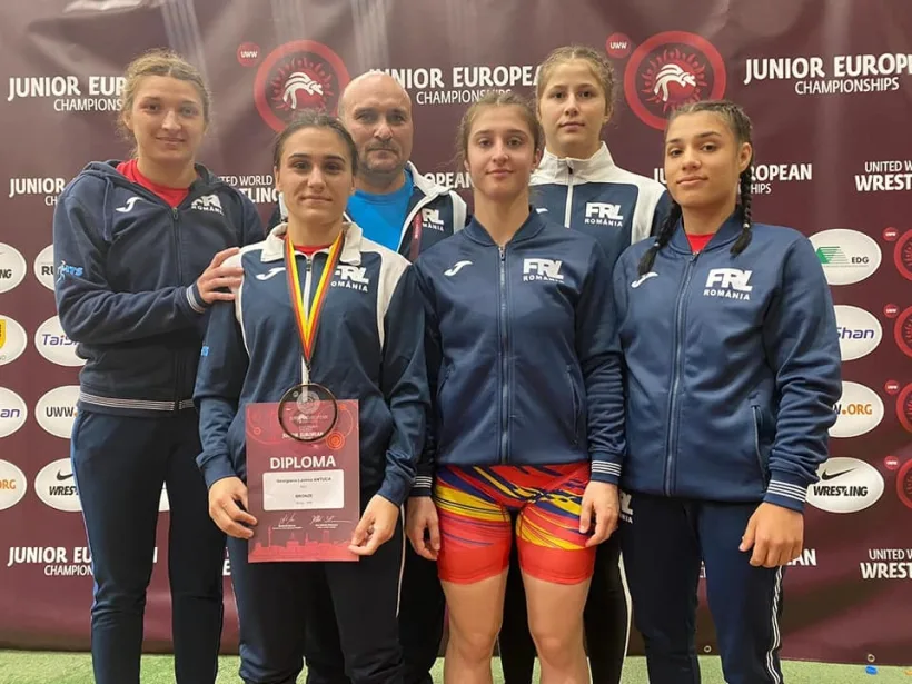 Junioara Georgiana Antuca a cucerit bronzul european