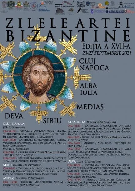 Artă bizantină pe mozaic