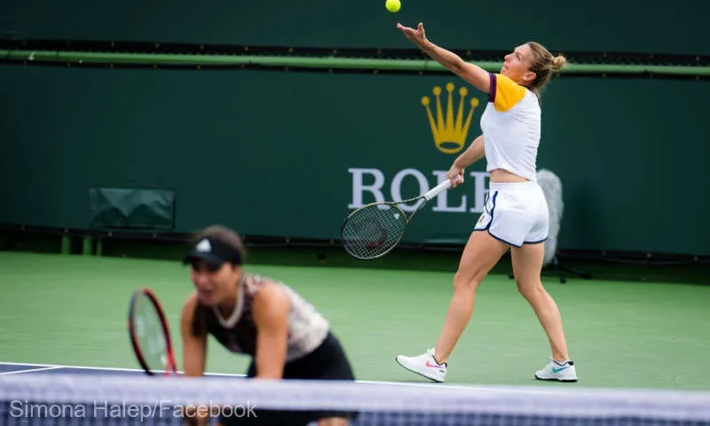 Halep şi Ruse au părăsit competiţia de dublu de la Indian Wells