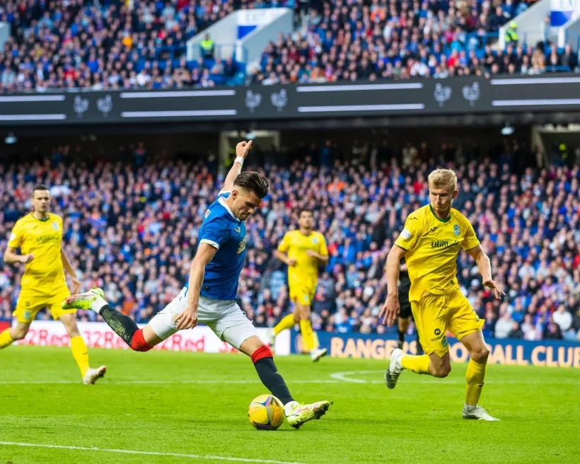 Hagi a înscris pentru Glasgow în Europa League