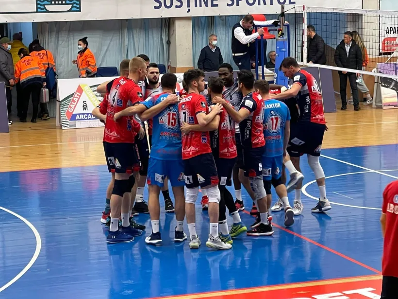 Campioana României CSM Arcada Galaţi îşi continuă traseul european