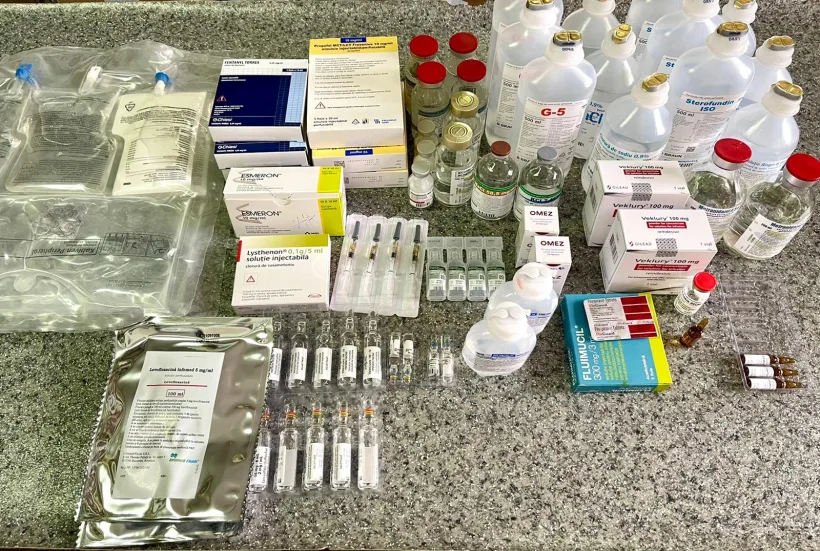 Tratamentul pentru o singură zi al unui pacient COVID internat la ATI: ”O imagine cât o mie de cuvinte!”