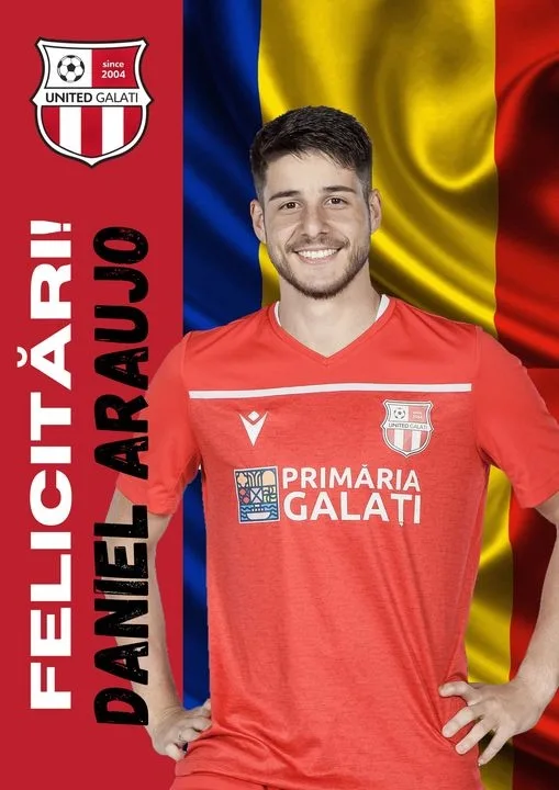 Brazilianul Daniel Araujo va putea juca pentru România