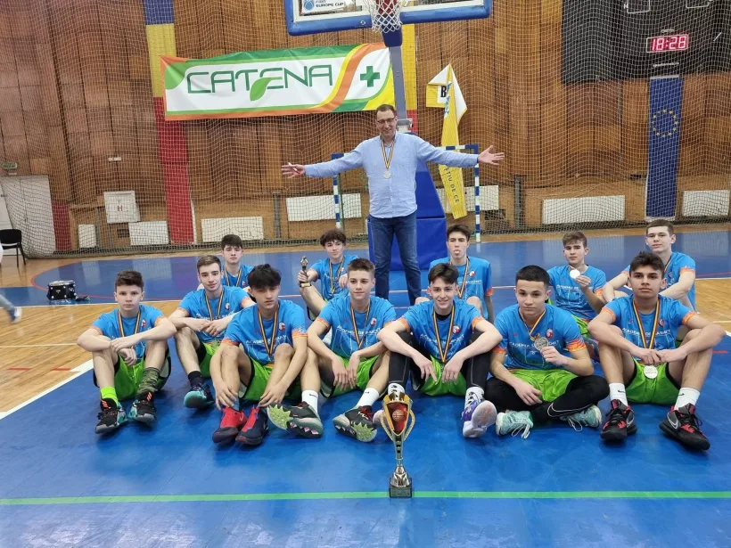 Titlul de vicecampioană națională în vitrina Academiei de Baschet Phoenix Galați