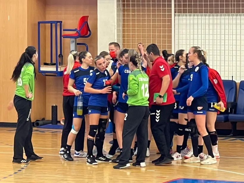 CSM Galați joacă cu Măgura Cisnădie pentru un loc în Final Four