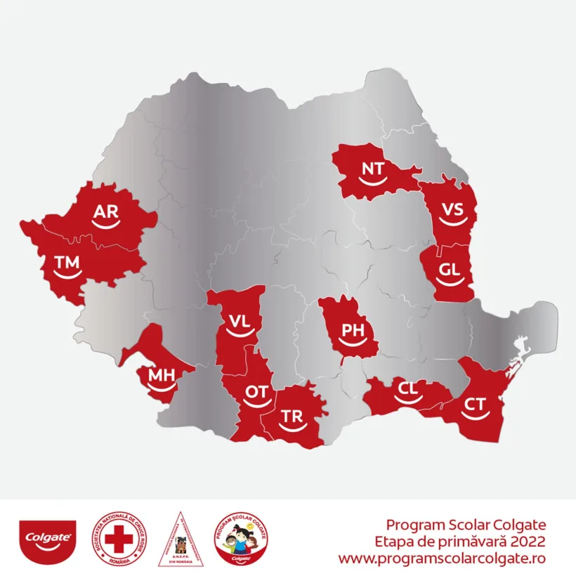 Șapte milioane de copii români, beneficiari ai Programului Școlar Colgate, în ultimii 29 de ani