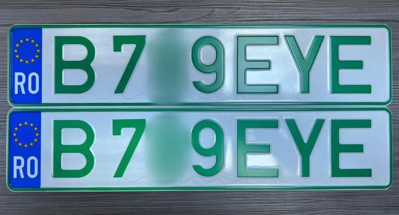 „Numerele verzi” pentru mașinile electrice, disponibile de astăzi în România