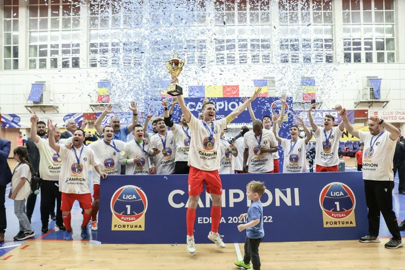 United vrea să păstreze titlul la futsal la Galați