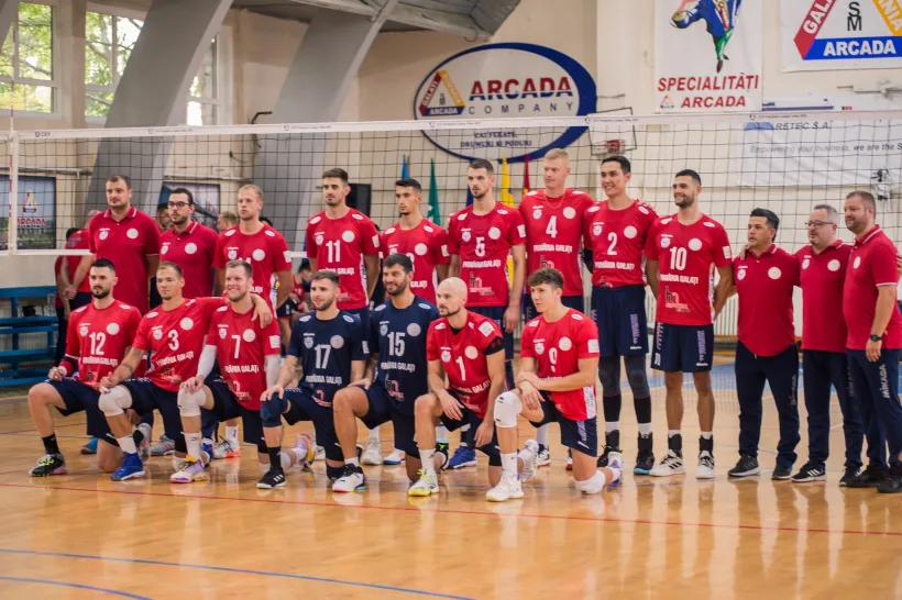 Sergiu Stancu, antrenor CSM Arcada Galaţi: „Suntem conştienţi că vom avea două meciuri grele dar vom face totul pentru a ne califica”
