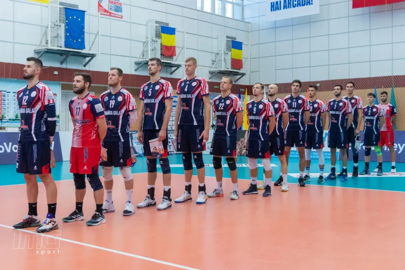 Campioana României CSM Arcada Galați își continuă traseul european în CEV Cup
