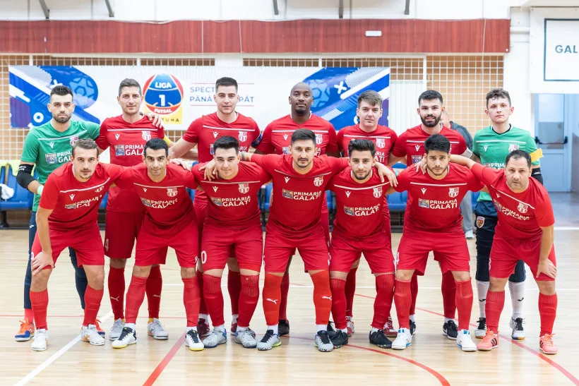 United Galaţi şi-a făcut temele pentru UEFA Futsal Champions League