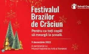 Festivalul Brazilor de Crăciun în sprijinul educţiei copiilor