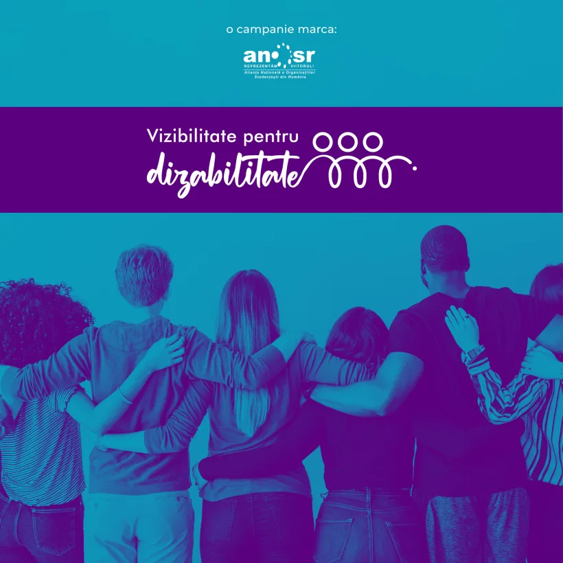 „Vizibilitate pentru dizabilitate”- învățământ superior accesibil pentru persoanele cu dizabilități