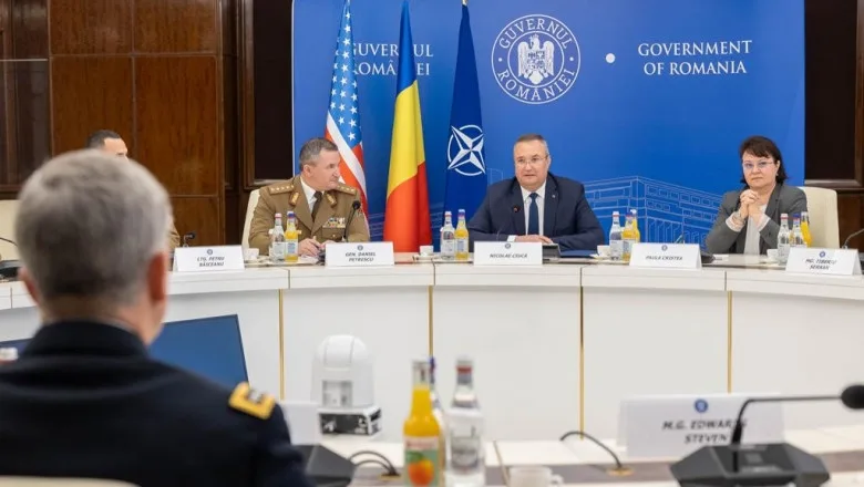 Ciucă s-a întâlnit cu șeful Comandamentului Operaţiilor Speciale SUA