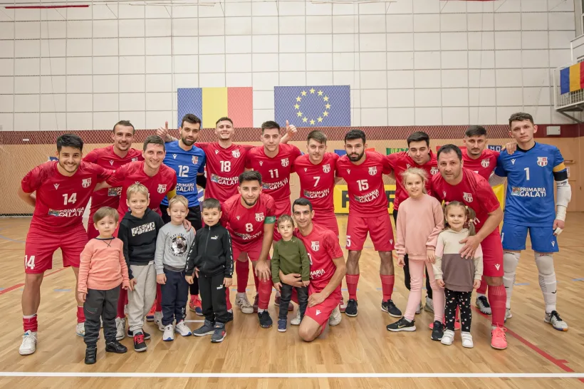 Șase absenți la reunirea campioanei României la futsal