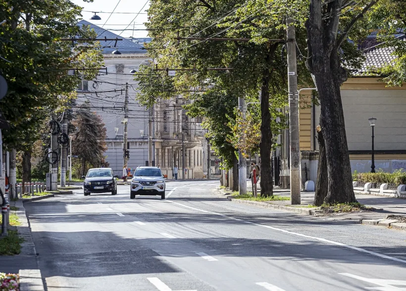 Un tronson al străzii Domnească din Galați, închis, sâmbătă, timp de 10 ore
