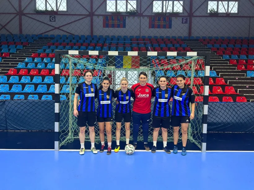 Luca Braşov, campioană naţională la futsal feminin cu trei gălăţence în lot