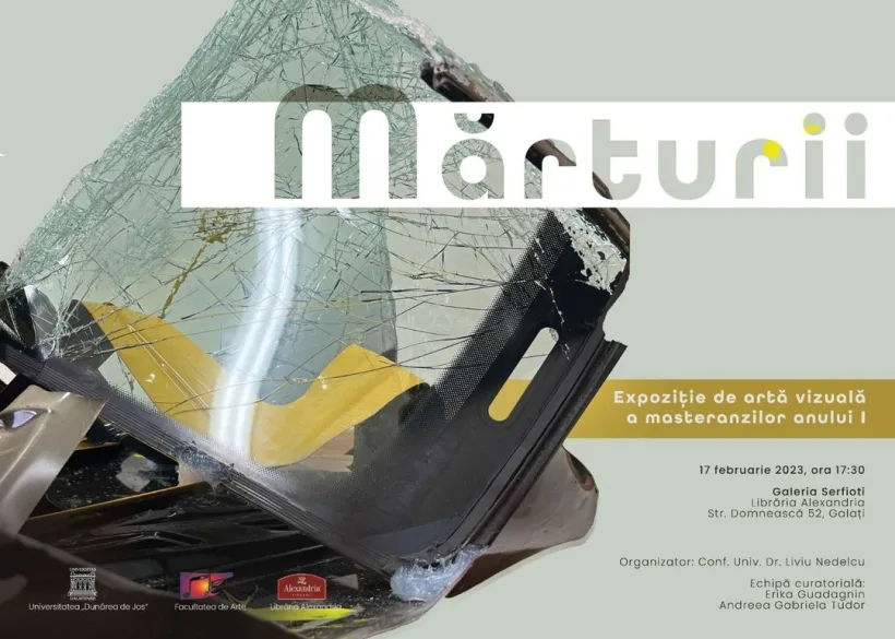 Vernisajul expoziției de artă vizuală „Mărturii", în Galați