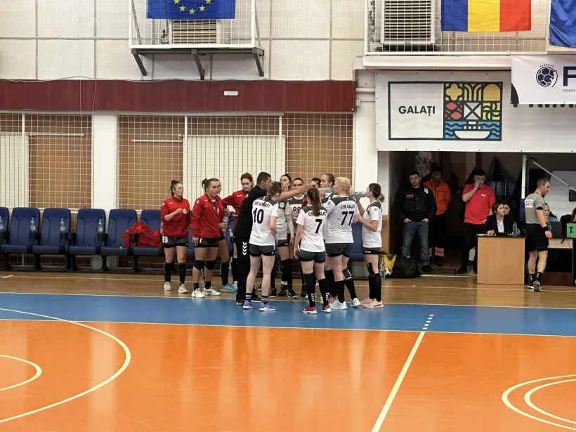Handbalistele de la CSM Galaţi continuă seria înfrângerilor