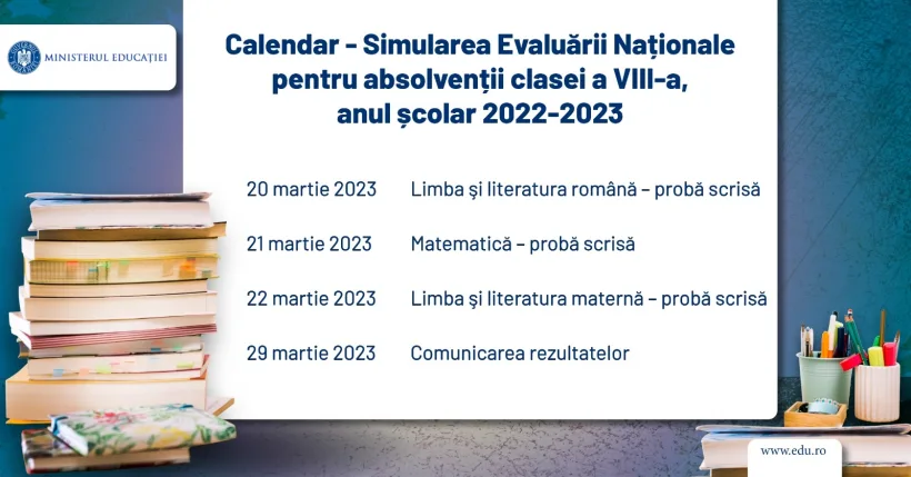 Se dă startul simulării examenelor naționale