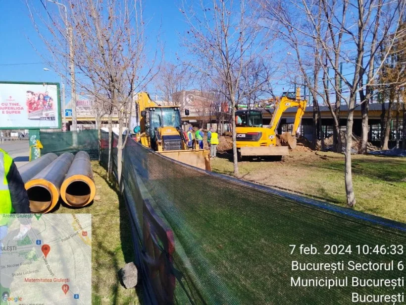 Al X-lea şantier pentru reabilitarea sistemului de termoficare, deschis în București cu fonduri UE