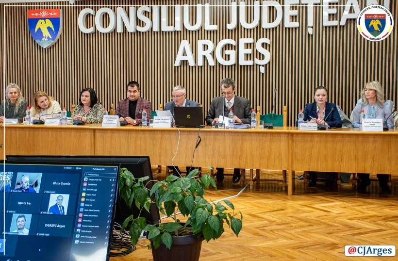 Sediul reabilitat al  Consiliului Județean Argeș a fost inaugurat