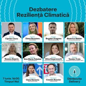 Dezbaterea publică „Cum poate Dâmbovița să răcorească orașul”, în Sectorul 6