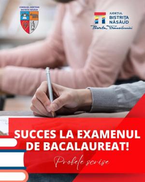 Președintele CJ Bistrița Năsăud îi încurajează pe absolvenții din examenul de BAC