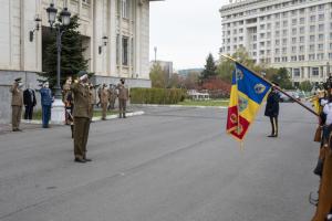 Sediul MApN, luminat în portocaliu