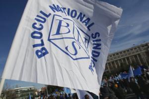 Protest BNS în București. O delegație a protestatarilor a fost primită la Ministerul Finanțelor