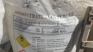 29 de tone de azotat de amoniu, stocate necorespunzător într-un depozit din Brăila