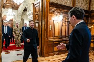 Nicușor Dan și Volodimir Zelenski, discuții la Cotroceni despre securitate, drone și noul Parteneriat Strategic