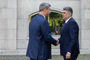 Mesajul lui Ciolacu pentru nemți: Veniți în România! Avem nu doar fotbal de calitate, ci și obiective turistice spectaculoase