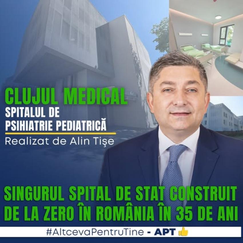 Singurul spital de stat construit de la zero în România în 35 de ani este în Cluj