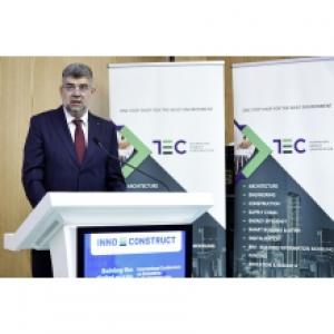 Premierul Marcel Ciolacu face declarații fulminante la deschiderea Conferinței internaționale despre inovarea în construcții  INNOCONSTRUCT 2024