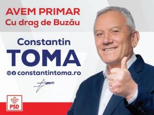 Primarul PSD al municipiului Buzău candideză din nou